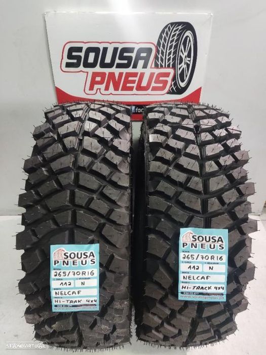 2 pneus novos 265-70r16 nelcaf ( recauchutados) oferte dos portes