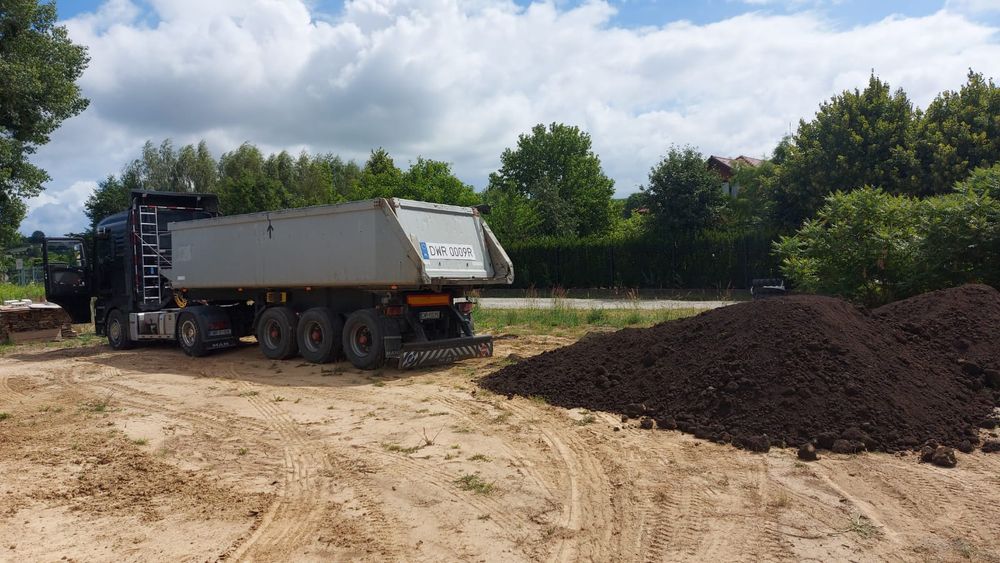 Kruszywa drogowe, żwiry, grysy, piaski, ziemia siana, przekrusz beton