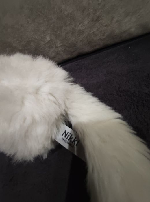 Peluche gatinha branca