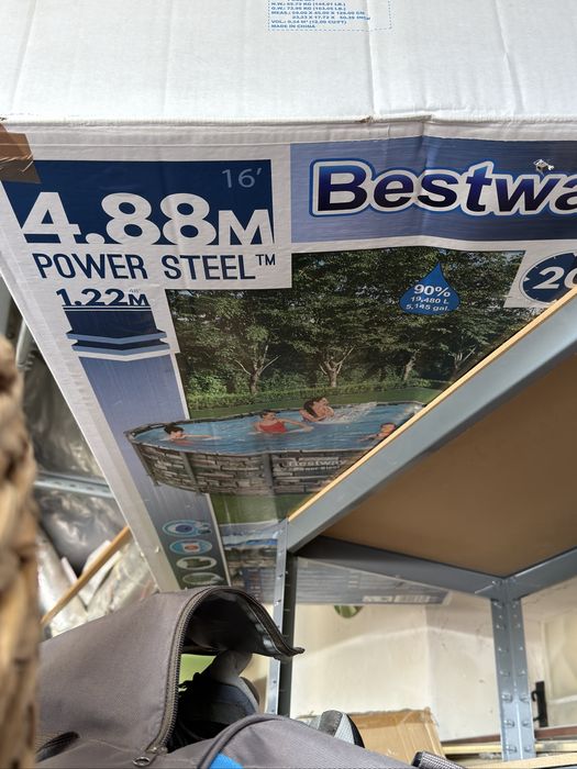 Basen stelażowy Best Way 4,88x1,22