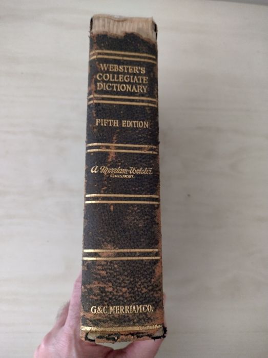 Webster's collegiate Dictionary fifth edition ano 1947