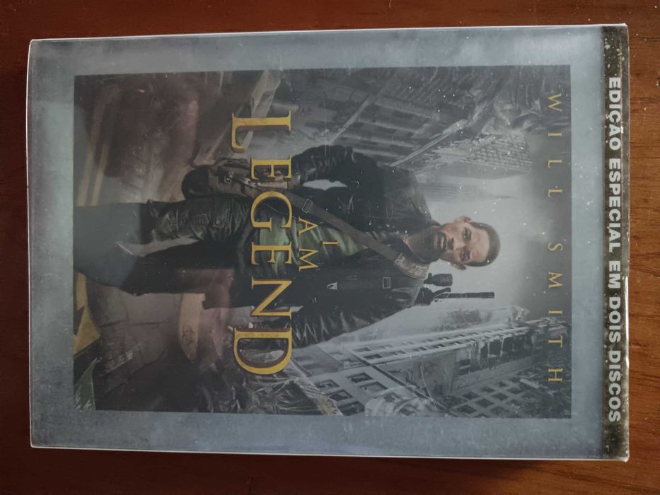 filme dvd original - eu sou a lenda - edição metálica