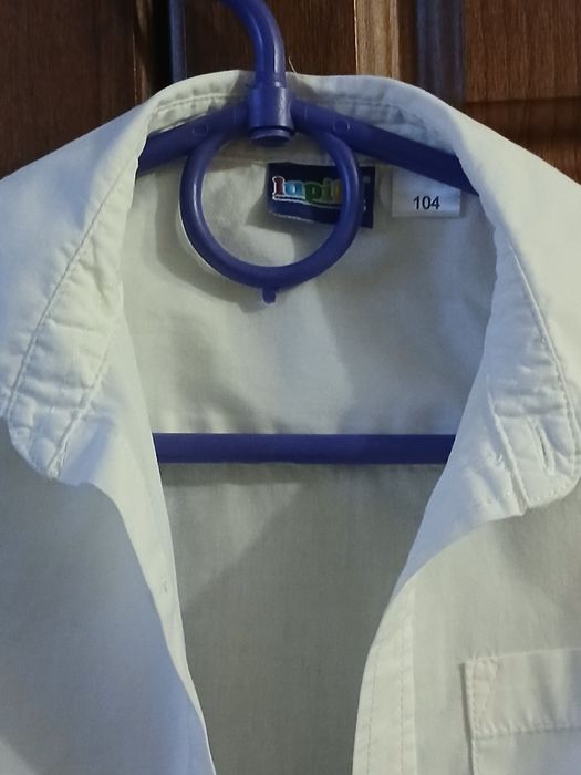 Біла сорочка 104 (Lupilu)