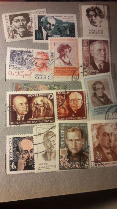 Марки разной тематики