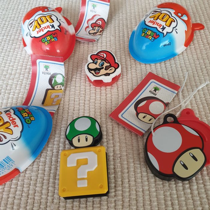 Kinder Joy Super Mario figurki