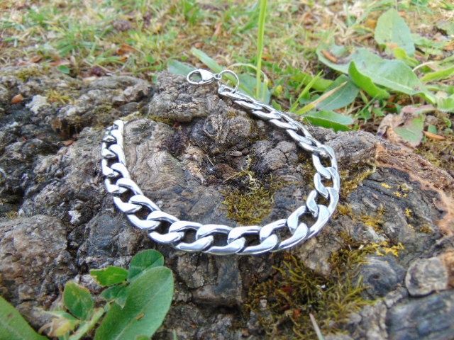 Pulseira de aço inoxidável