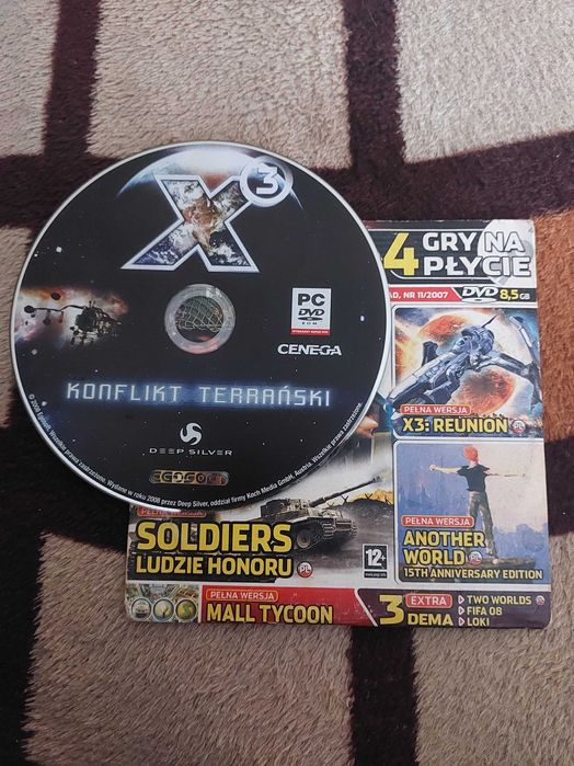 Gry rozne z: CD-Action,Play,Click,CyberMycha,SGK itd. 19 CD! Okazja !