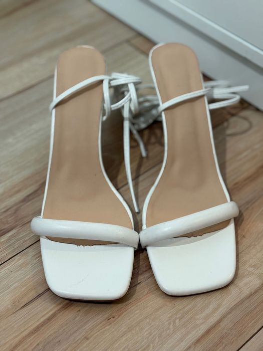 Buty, sandały na obcasie, Klasyczne sandały damskie, szpilki