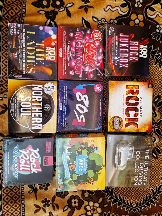 Подарочные CD box set (Queen,Kiss,Abba,Bob Marley,Eagles,Bob Dylan)!