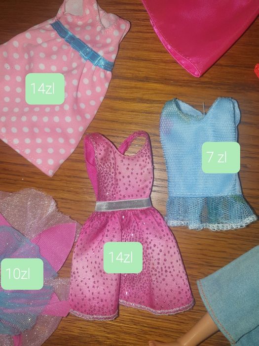 Ubranka dla Barbie Rainbow High
