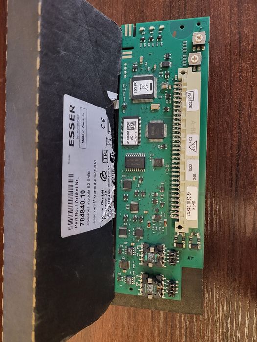 Esser - moduł sieci essernet 62,5kBd , czujki, moduły