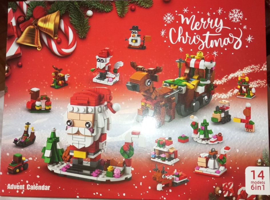 Адвент календар конструктор Санта