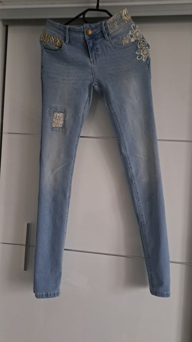 Spodnie jeansy Desigual XS