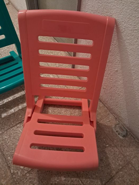 Cadeira de praia, piscina ou jardim leve e fácil de transportar