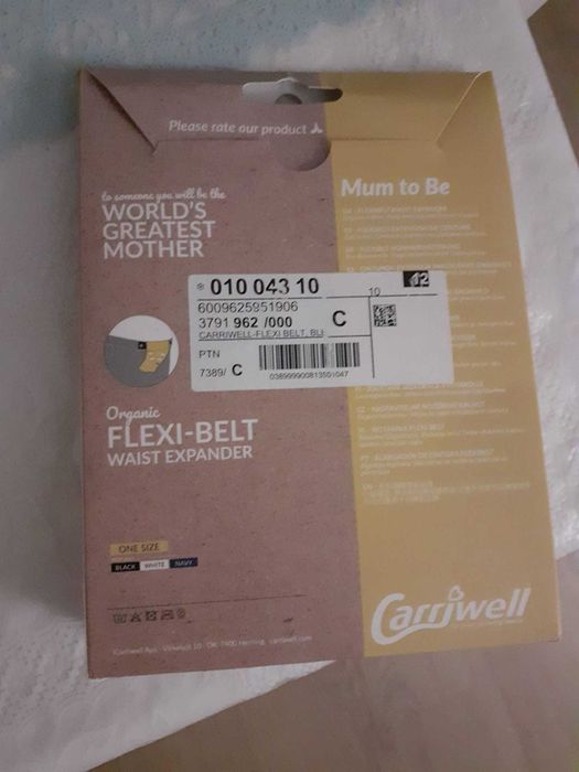 Cintos extensíveis Flexi-Belt - Carriwell  (novo)