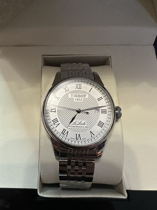 Механічний годинник tissot le locle powermatic 80