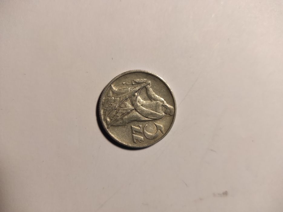 5 zł rybak moneta