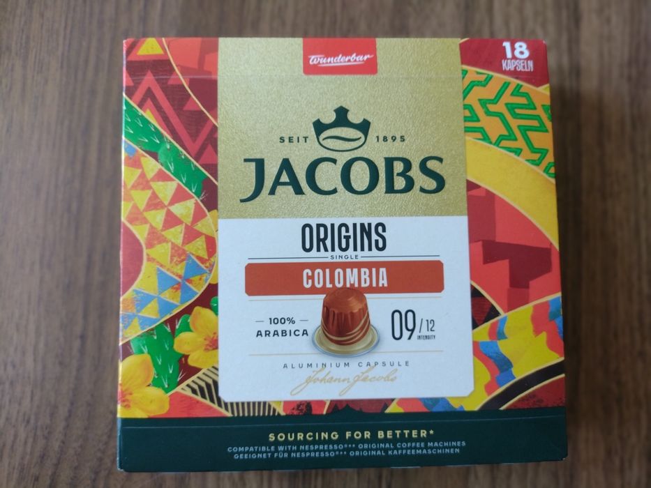 Kawa Jacobs Colombia kapsułki nespresso 180szt.