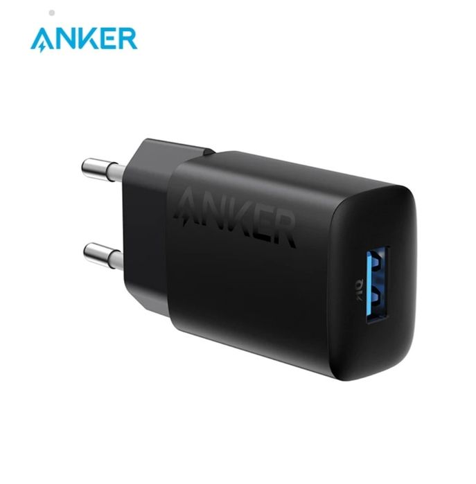 Зарядний пристрій Anker Fast Charger 12W Black/White