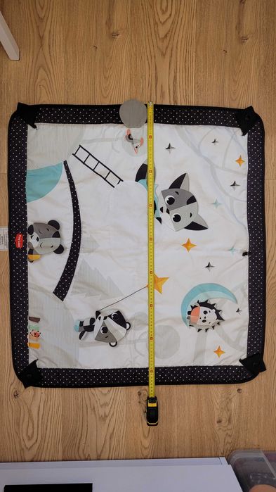 Mata edukacyjna - szara, kontrastowa, dźwięk | Tiny Love 0+ | stan BDB