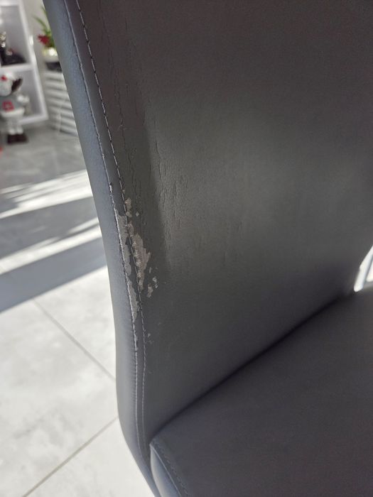 Stół biały połysk plus 6 krzeseł