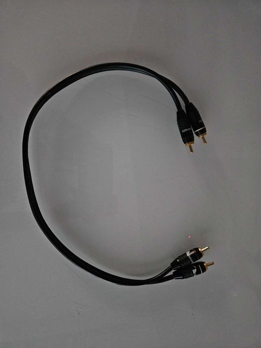 OKAZJA Kable przewody 2 x rca interkonekt ofc ekranowane Nakamichi