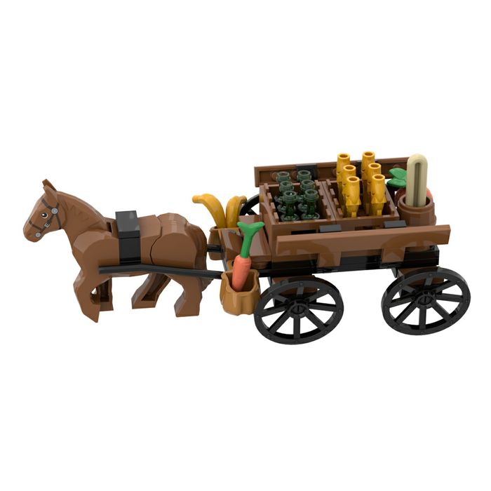 Carroça puxada por cavalo (c/ oferta)