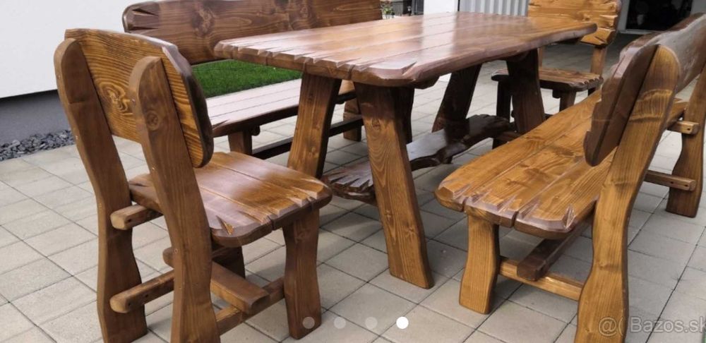 Meble ogrodowe, komplet ogrodowy