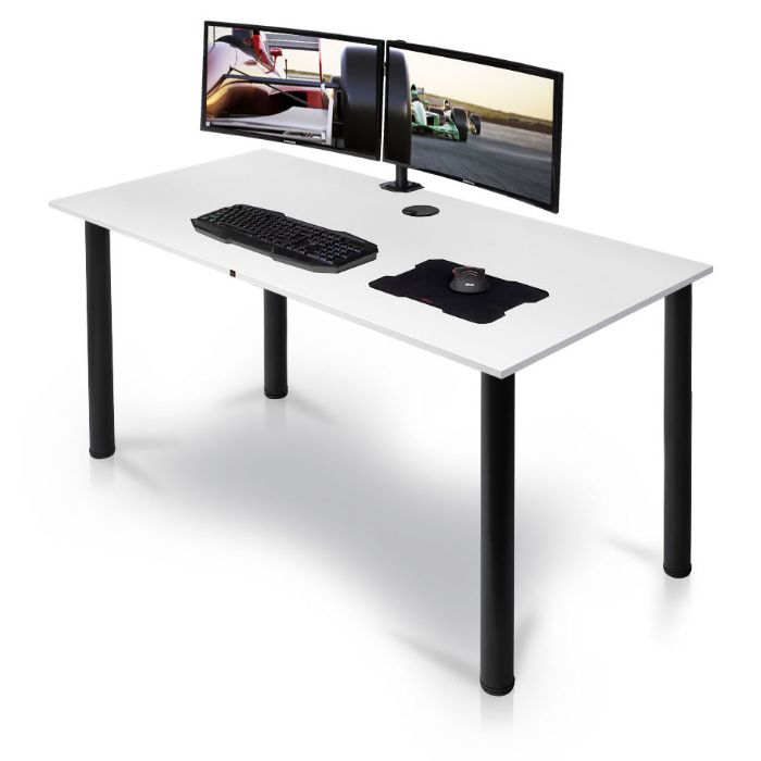 Biurko gamingowe BASIC GAMER dla gracza komputerowe DUŻE super Cena!!!