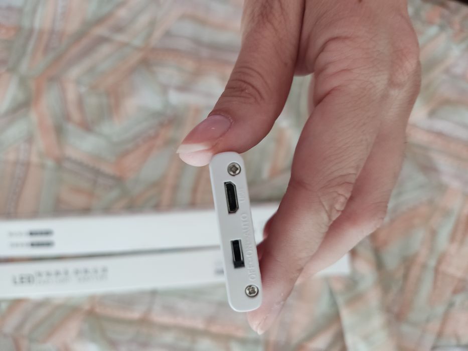 2 LED's com sensores