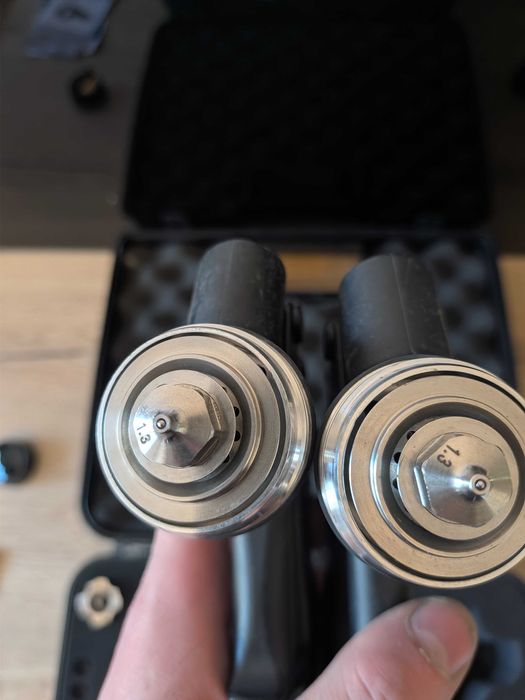 Pistolety lakiernicze Walcom Carbonio evo 1,3 halo base ,clear