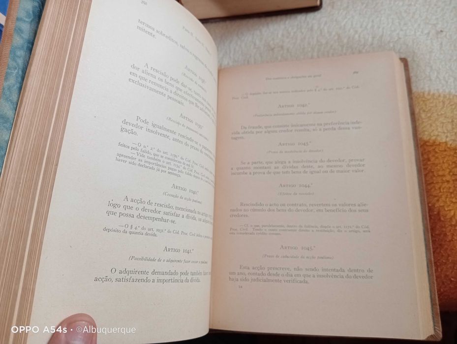 Código Civil Português Anotado 1948
