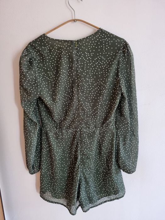 Kombinezon zielony w kropki - Zalando