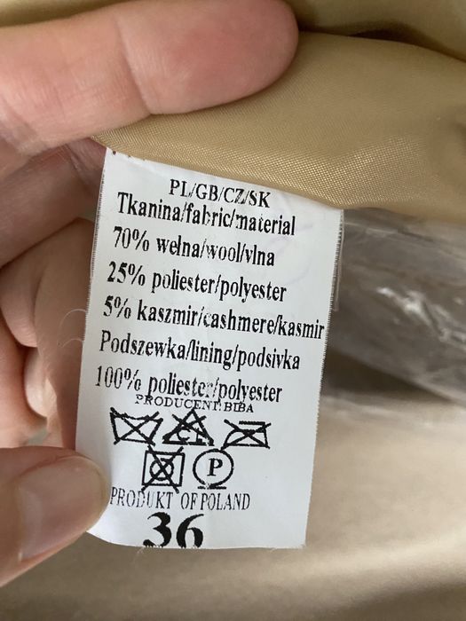 Płaszcz beżowy