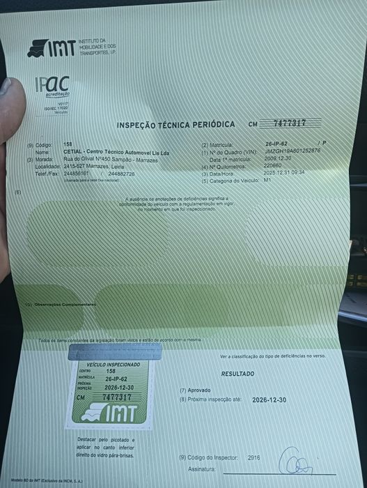 Mazda 6, 2.2TDI, 214000km, 184cv.