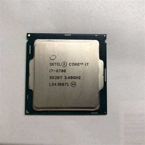 CPU Processador Intel® Core™ i7 6700 Processor SR2BT LGA 1151