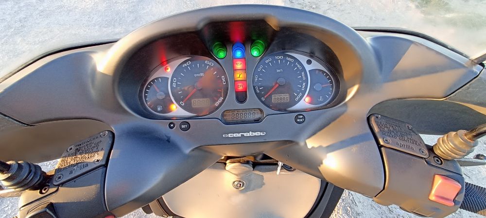 Mota Scooter Aprilia Scarabeo 500 cc