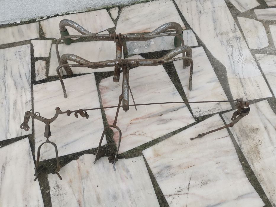 2 guiadores  bicicleta travões alavanca