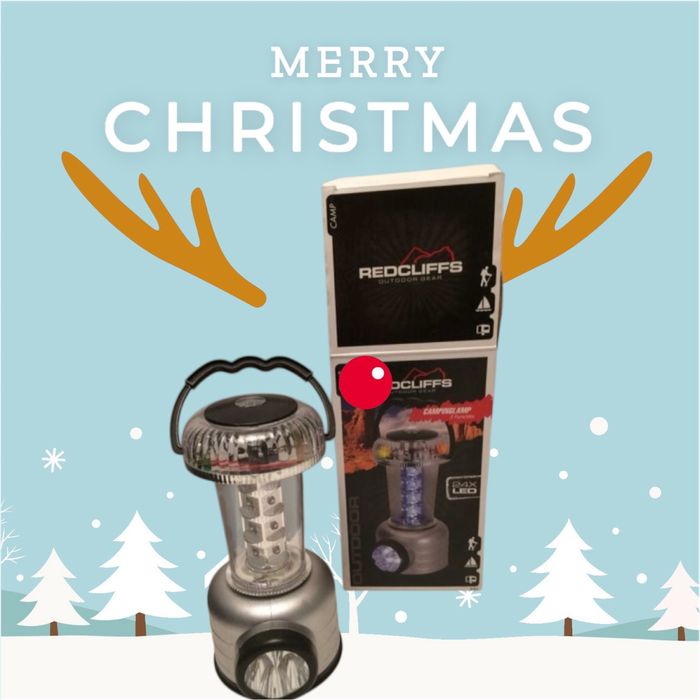 Led Campismo ou exterior a bateria como novo