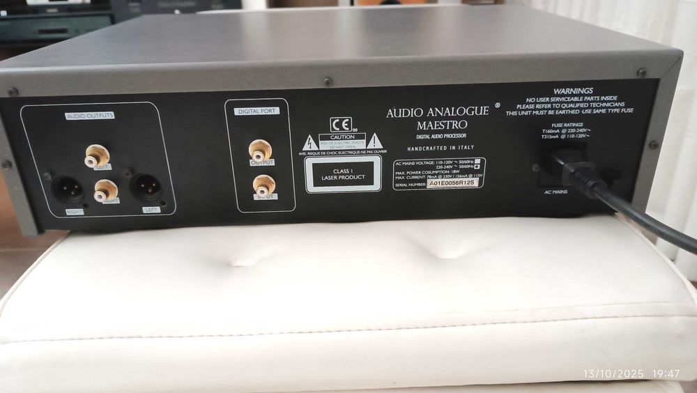 Leitor de CDs Audio Analogue Maestro