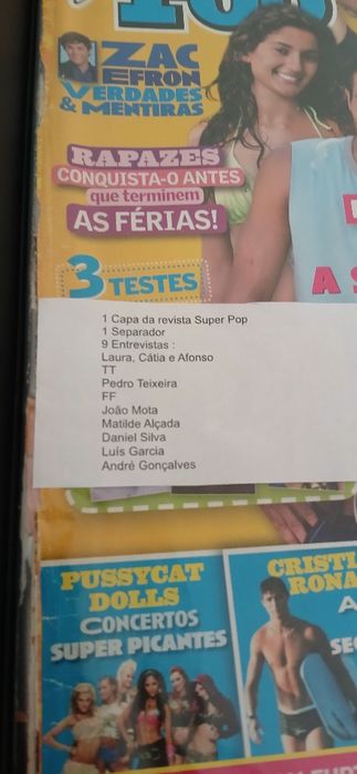 Dossier Morangos com Açúcar, novo