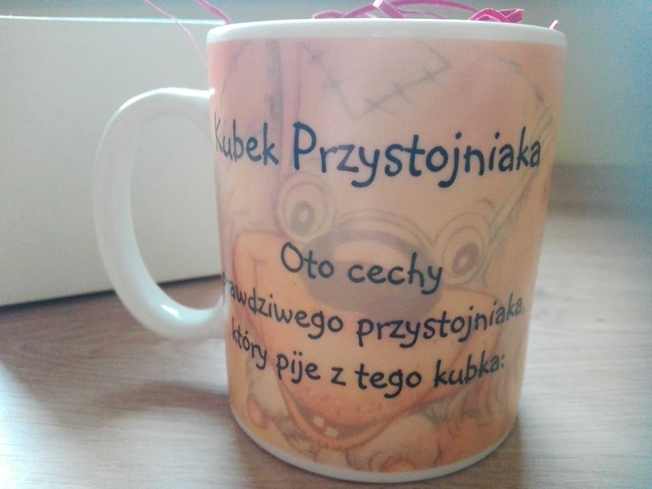 Kukartka, Kubek Przystojniaka, impreza, urodziny, Walentynki