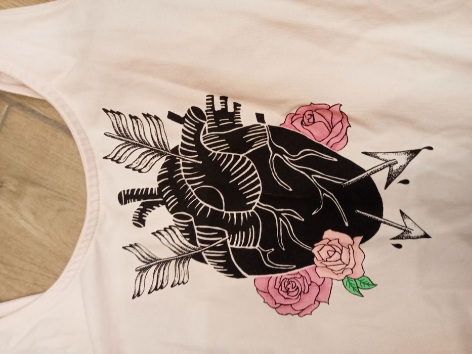 Body H&M r. XS róż