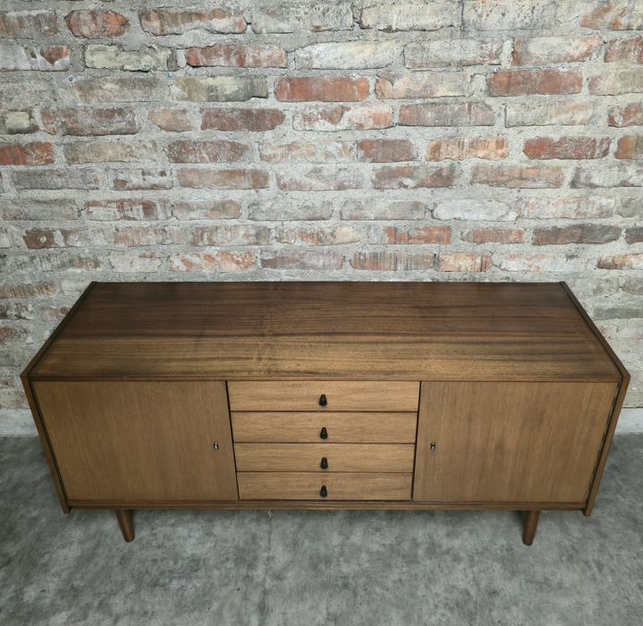 Komoda vintage prl retro po całkowitej renowacji