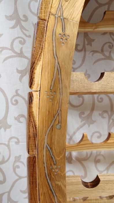 Бар, бочка, полка для винних бутилок