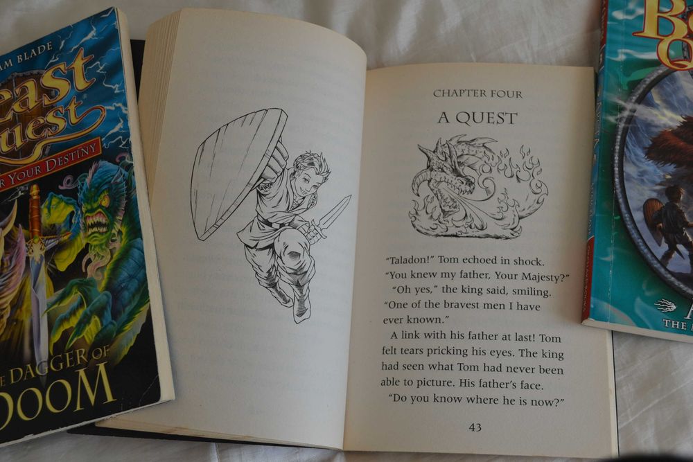 Beast Quest 3 książki z serii