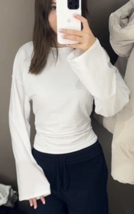 Білий лонг S