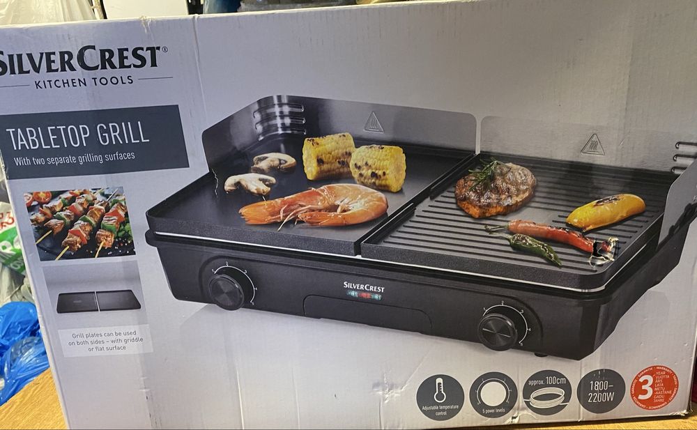 Elektryczny grill Silvercrst