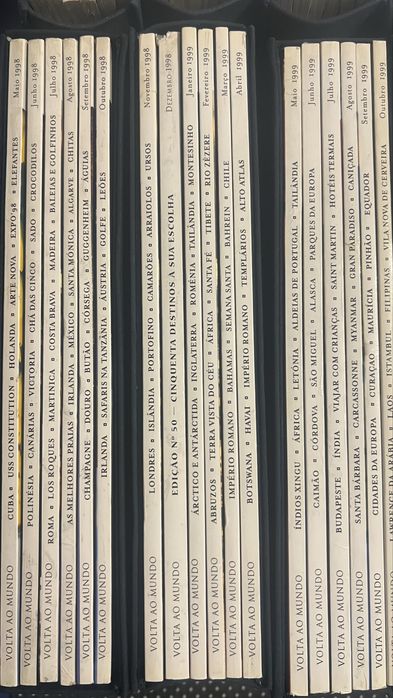 Coleção 60 revistas “A volta ao mundo”