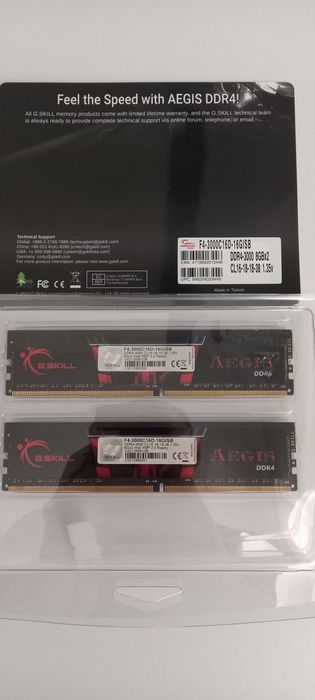 Оперативная память G.Skill DDR4-3000 16384MB